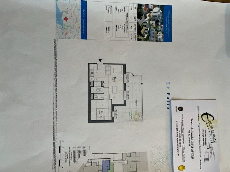 appartement 2 Pièces en vente sur LA ROCHELLE (17000)
